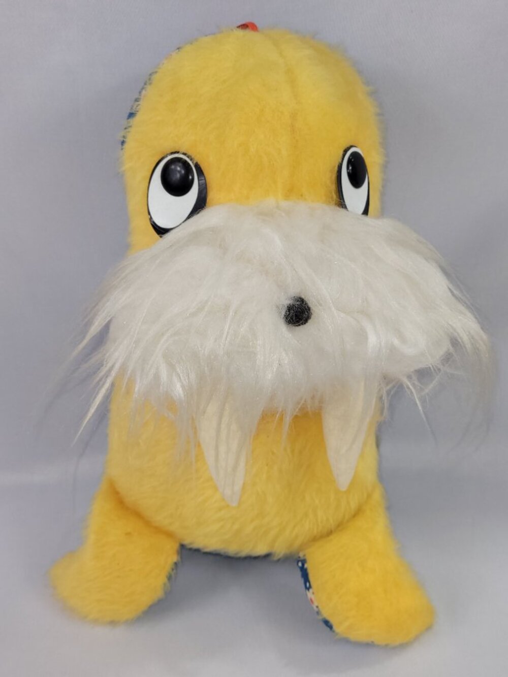Walrus Carnival Fair Circus Prize 1970s Vintage 15" Plush by Ganz Bros